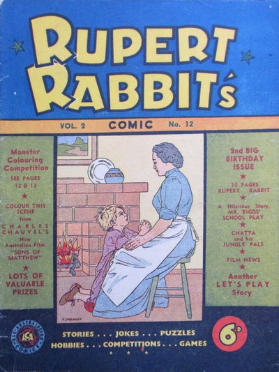 Rupert Rabbit's Comic  v2#12 ([April 1948?])