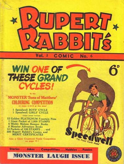 Rupert Rabbit's Comic (Allied, 1946 series) v3#6 ([October 1948?])