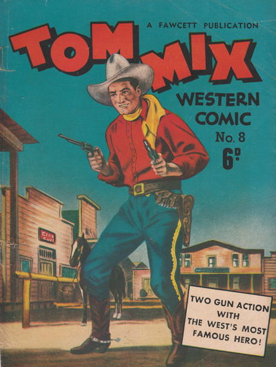 Tom Mix Western Comic (Cleland, 1949 series) #8 [May 1949?]