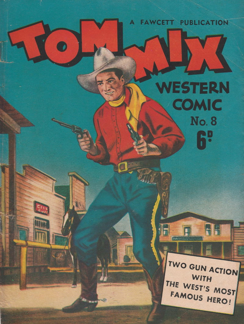 Tom Mix Western Comic (Cleland, 1949 series) #8 ([May 1949?])