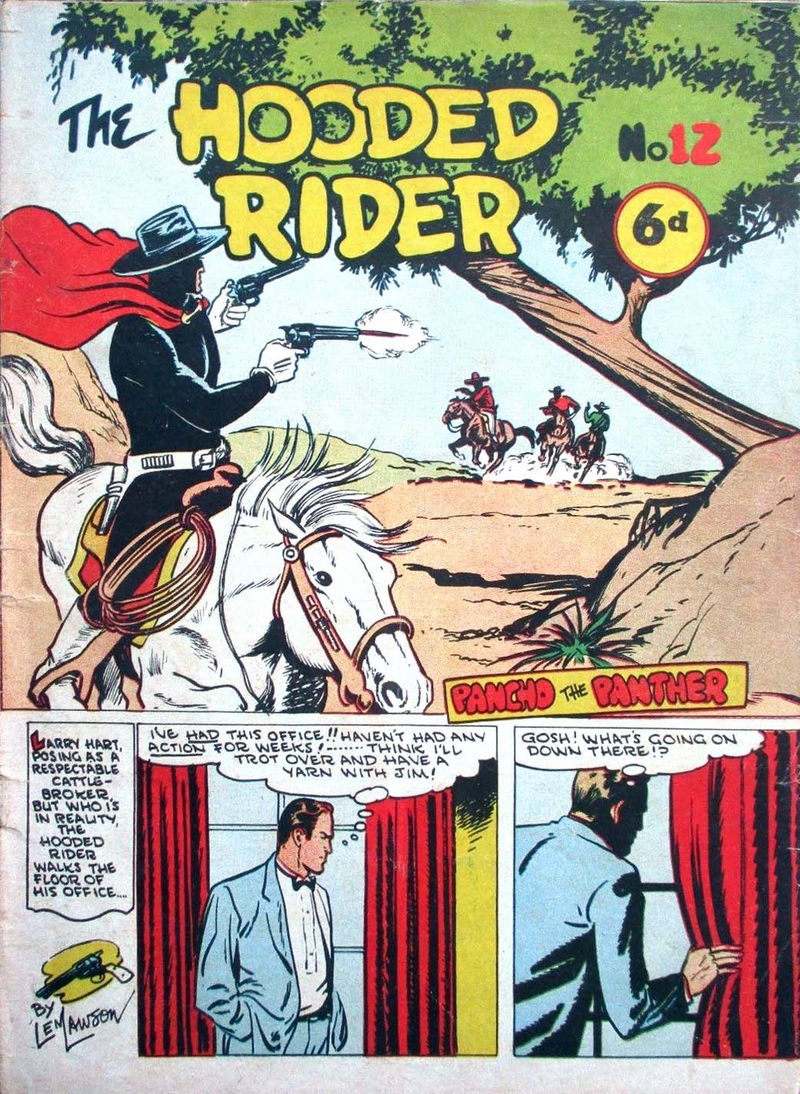 The Hooded Rider (Action Comics, 1952 series) #12 ([1952?])