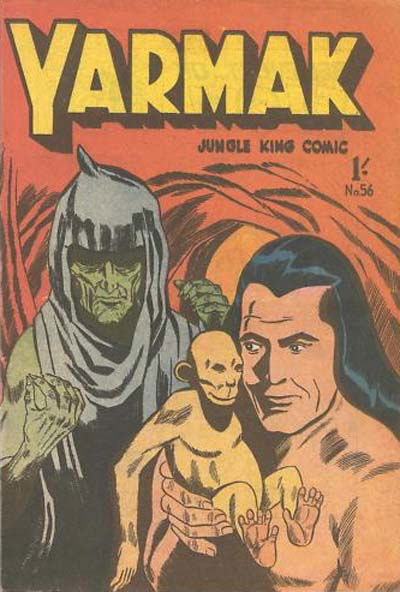 Yarmak Jungle King Comic (Youngs, 1949 series) #56 [June 1954?]