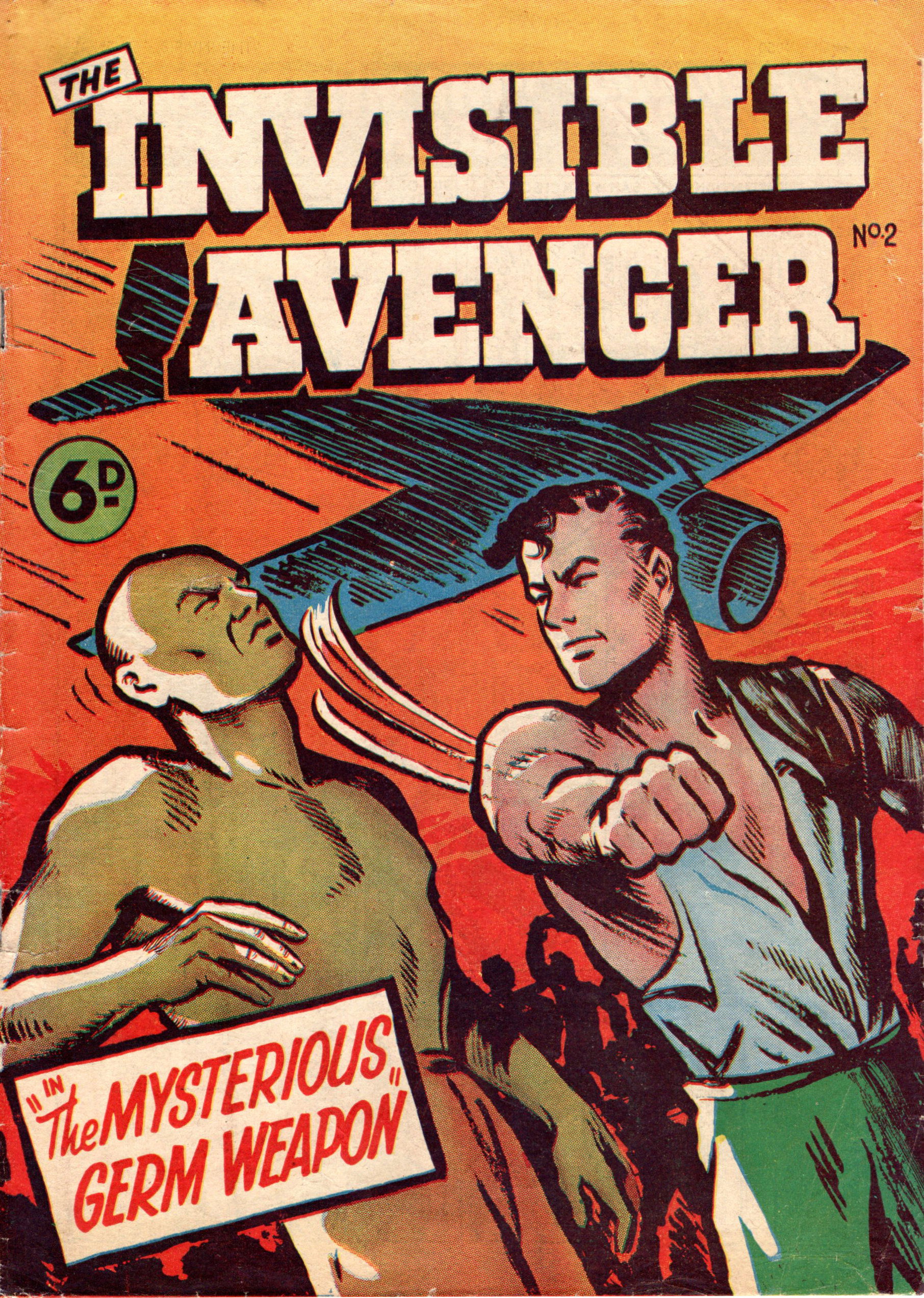 The Invisible Avenger (Illustrated, 1950 series) #2 (March 1950)