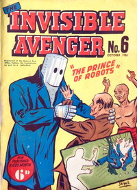 The Invisible Avenger (Illustrated, 1950 series)  #6 (October 1950)