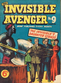 The Invisible Avenger  #9 (January 1951)