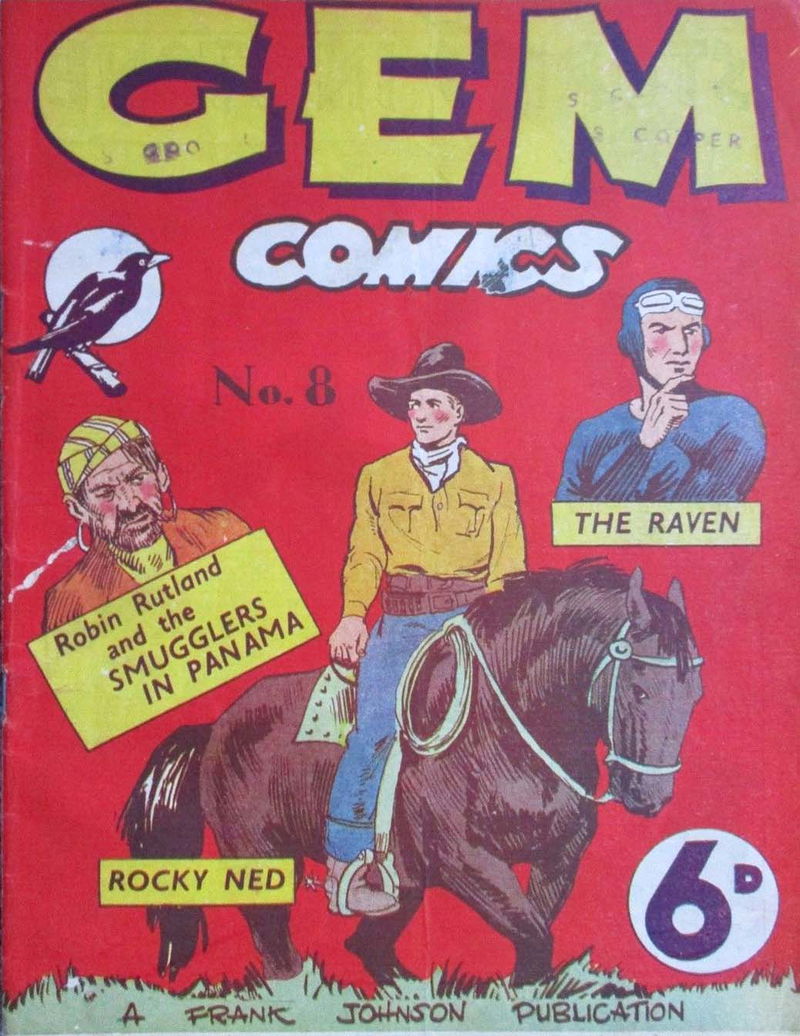 Gem Comics (Frank Johnson, 1946 series) #8 ([June 1947?])