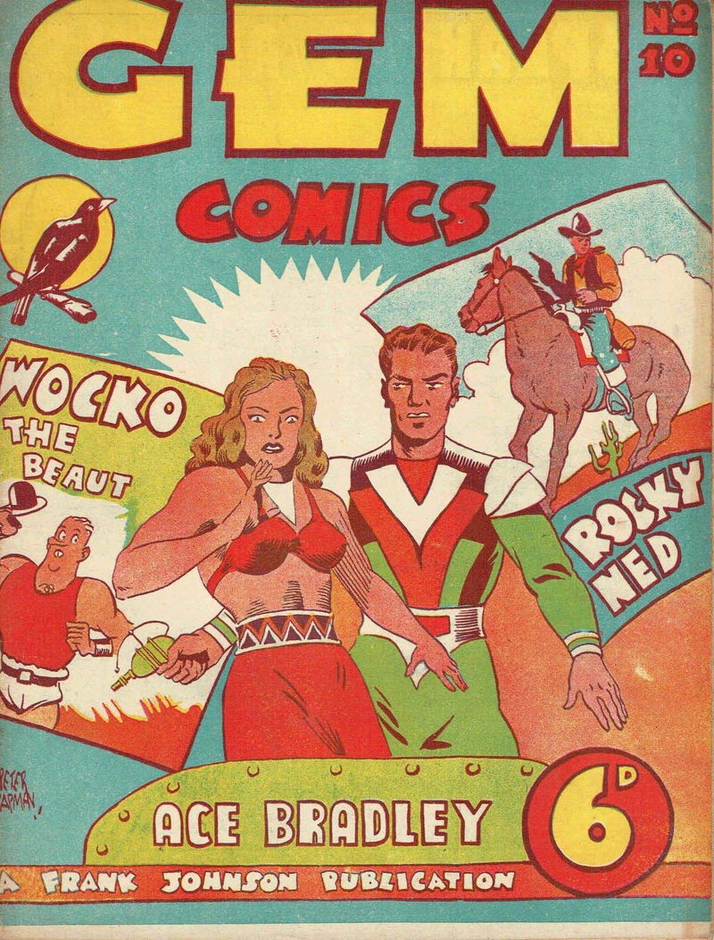 Gem Comics (Frank Johnson, 1946 series) #10 ([August 1947])