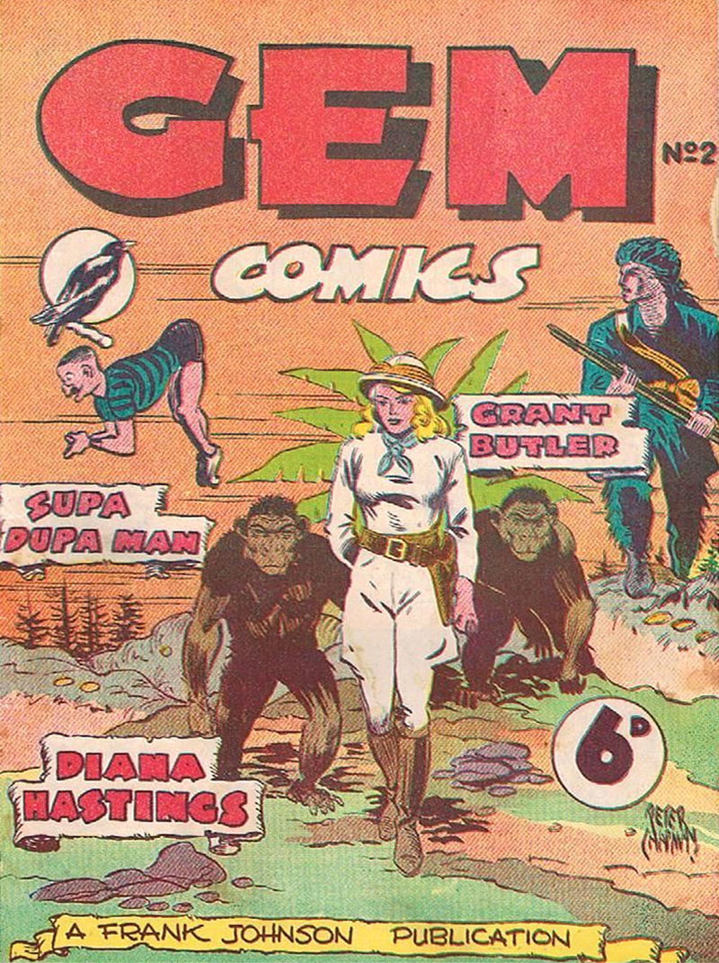 Gem Comics (Frank Johnson, 1946 series) #21 ([July 1948?])