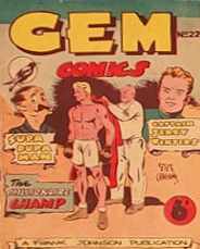 Gem Comics (Frank Johnson, 1946 series) #22 ([August 1948?])