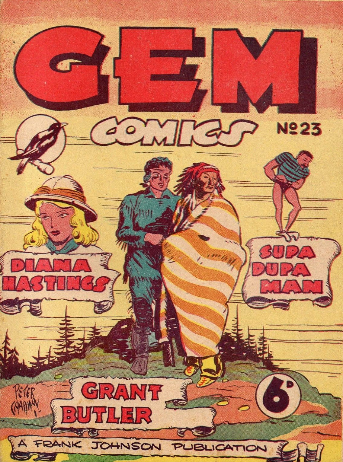 Gem Comics (Frank Johnson, 1946 series) #23 ([8 September 1948])