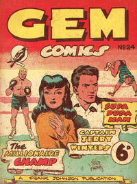 Gem Comics (Frank Johnson, 1946 series) #24 [October 1948]