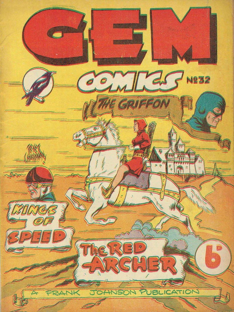 Gem Comics (Frank Johnson, 1946 series) #32 ([June 1949])