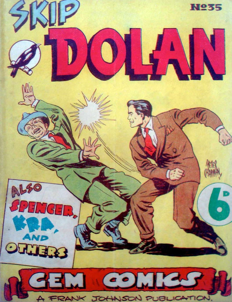Gem Comics (Frank Johnson, 1946 series) #35 — Skip Dolan ([October 1949?])