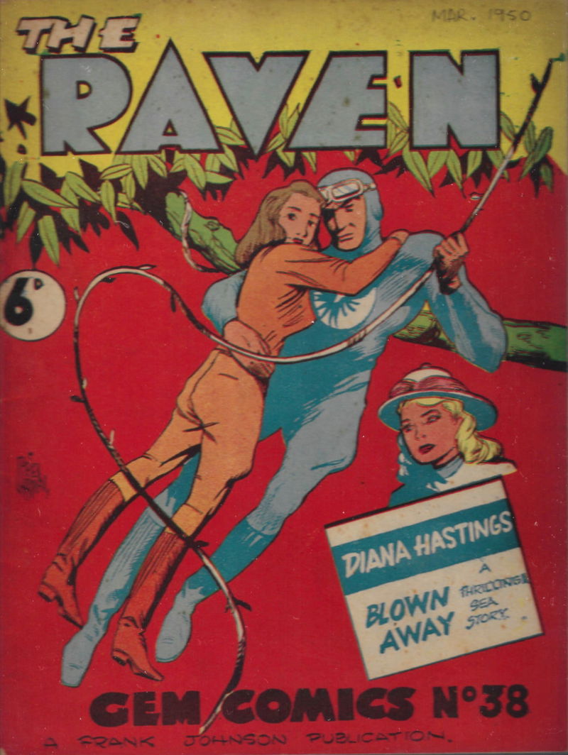 Gem Comics (Frank Johnson, 1946 series) #38 — The Raven ([March 1950?])