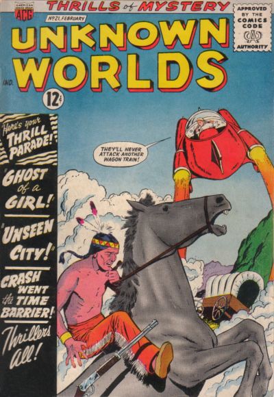 Unknown Worlds  #21 (February 1963)