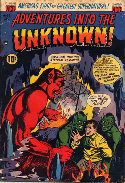 Adventures into the Unknown (ACG, 1948 series) #38 December 1952