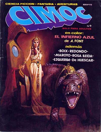 Cimoc (San Roman, 1979 series)  #9 ([April 1980?])