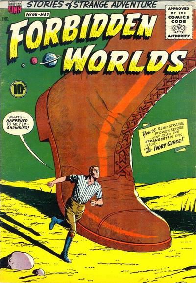 Forbidden Worlds (ACG, 1951 series) #66 May 1958