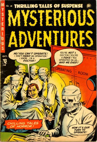 Mysterious Adventures  #16 (October 1953)