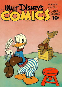 Walt Disney's Comics and Stories (Dell, 1940 series)  v5#6 (54) (March 1945) — Untitled [Horseshoe in Boxing Glove]