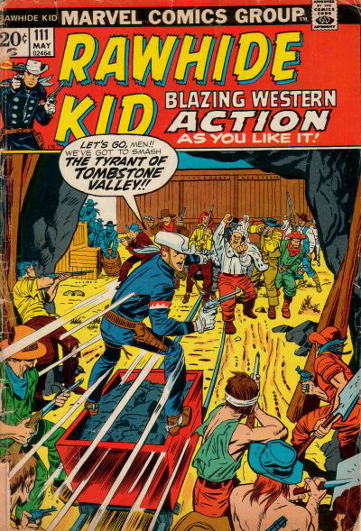 The Rawhide Kid (Marvel, 1960 series) #111 (May 1973)