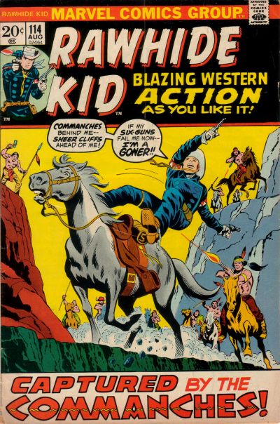 The Rawhide Kid (Marvel, 1960 series) #114 (August 1973)