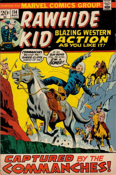 The Rawhide Kid (Marvel, 1960 series) #114 (August 1973)