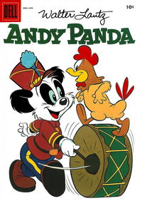 Walter Lantz Andy Panda (Dell, 1952 series) #32 November 1955-January 1956