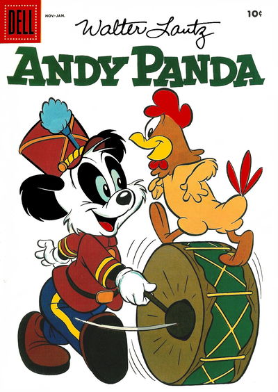 Walter Lantz Andy Panda (Dell, 1952 series) #32 (November 1955-January 1956)