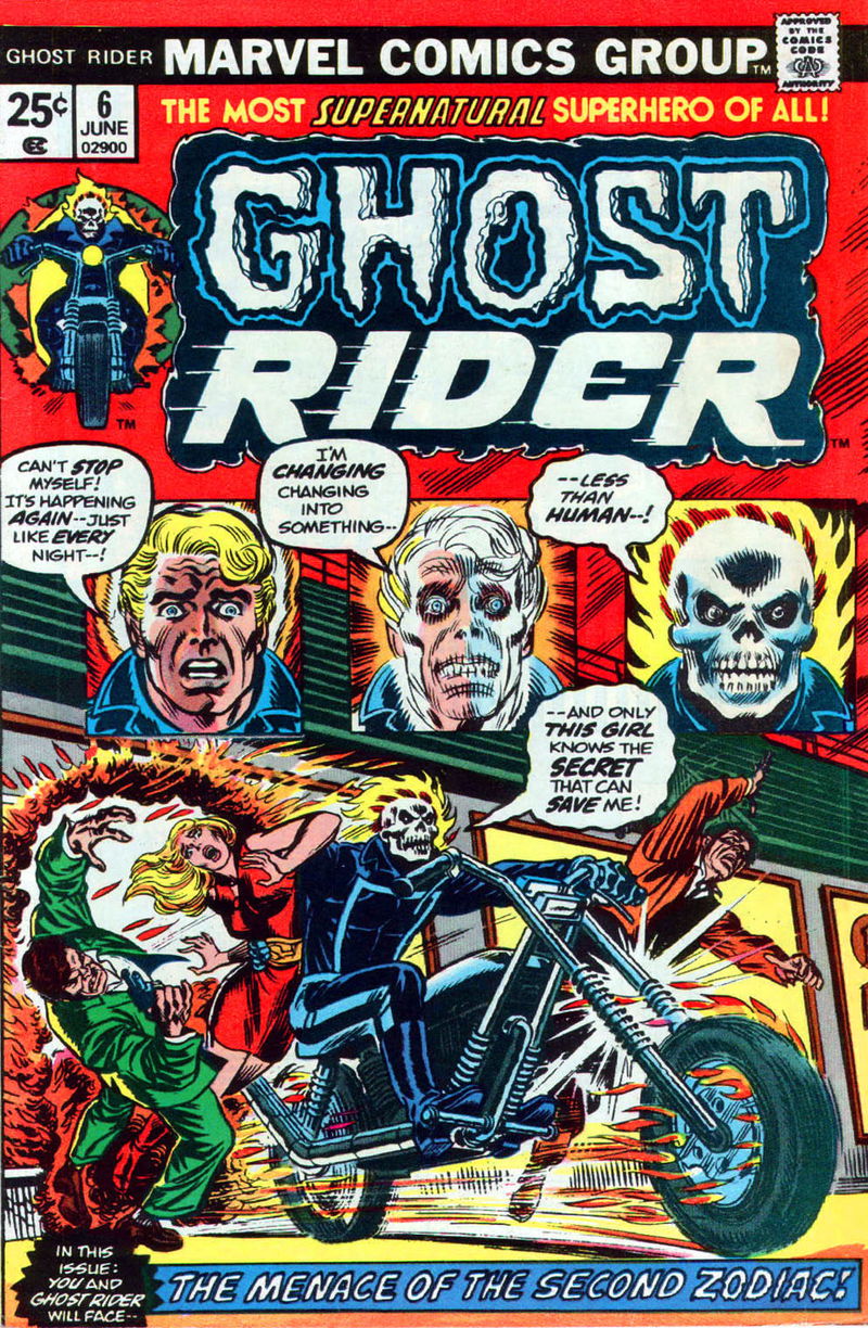 Ghost Rider (Marvel, 1973 series) #6 (June 1974)