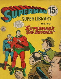 Superman Super Library (Colour Comics, 1964 series) #40 [September 1967?]