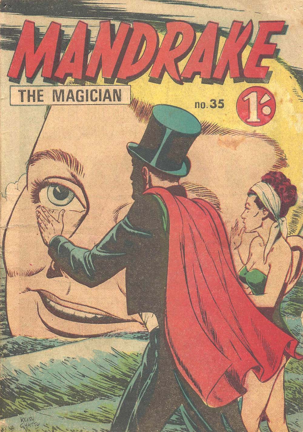 Mandrake the Magician (Photo-Type, 1963 series) #35 ([July 1965?])