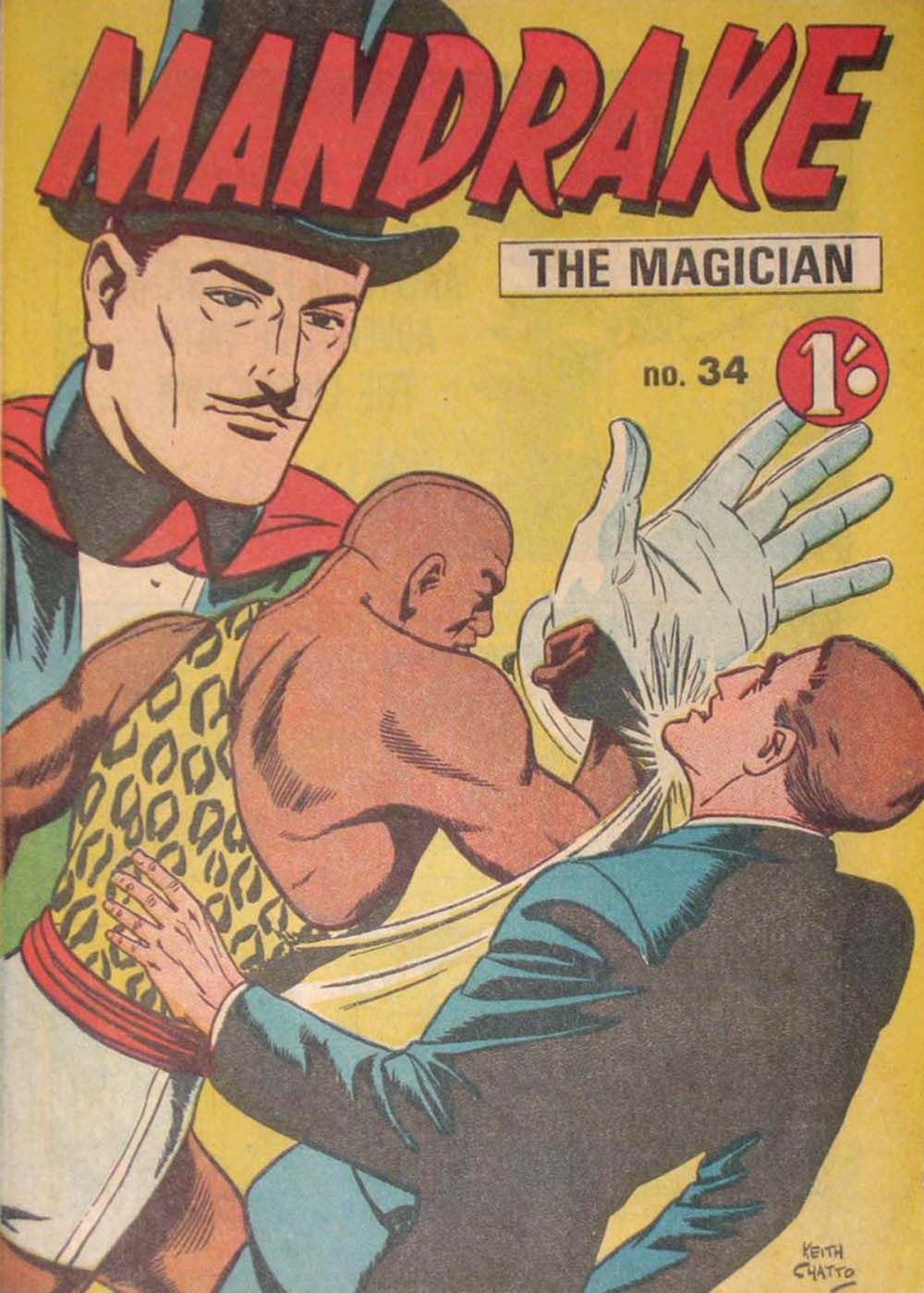 Mandrake the Magician (Photo-Type, 1963 series) #34 ([May 1965?])