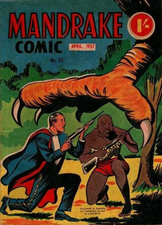 Mandrake Comic (Shakespeare Head, 1955 series) #23 (April 1957)