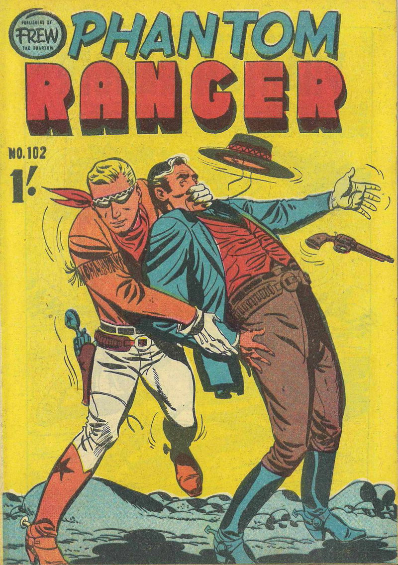 The Phantom Ranger (Frew, 1952 series) #102 ([March 1958?])