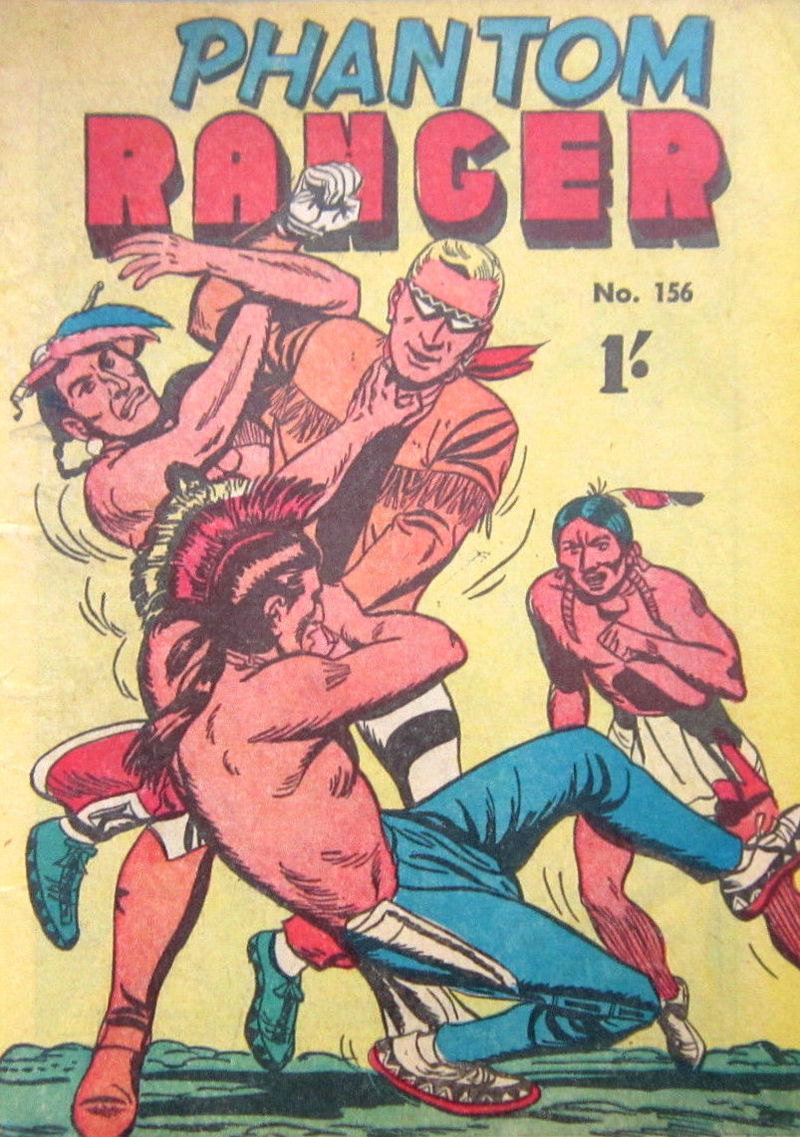 Phantom Ranger (Tricho, 1958 series) #156 ([June 1963?])