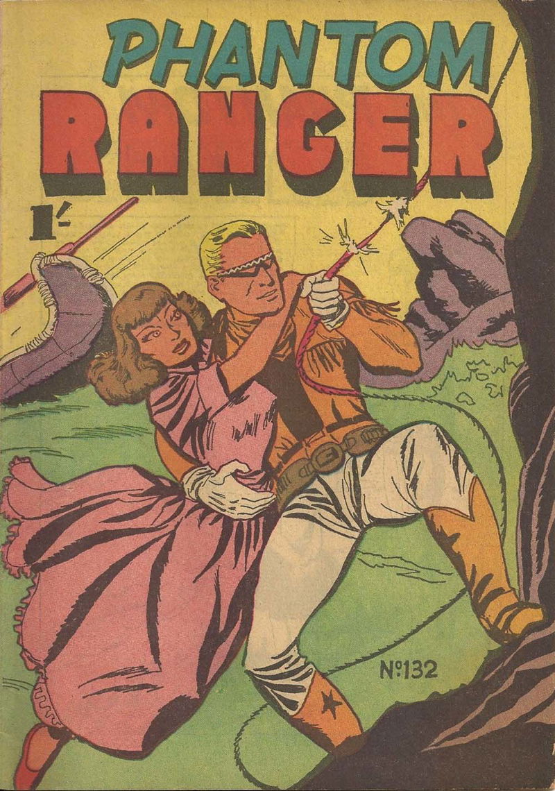 Phantom Ranger (Tricho, 1958 series) #132 ([December 1960?])