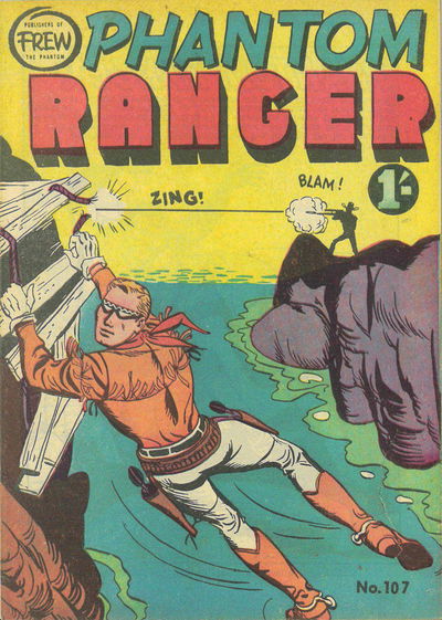 The Phantom Ranger (Frew, 1952 series) #107 [August 1958?]