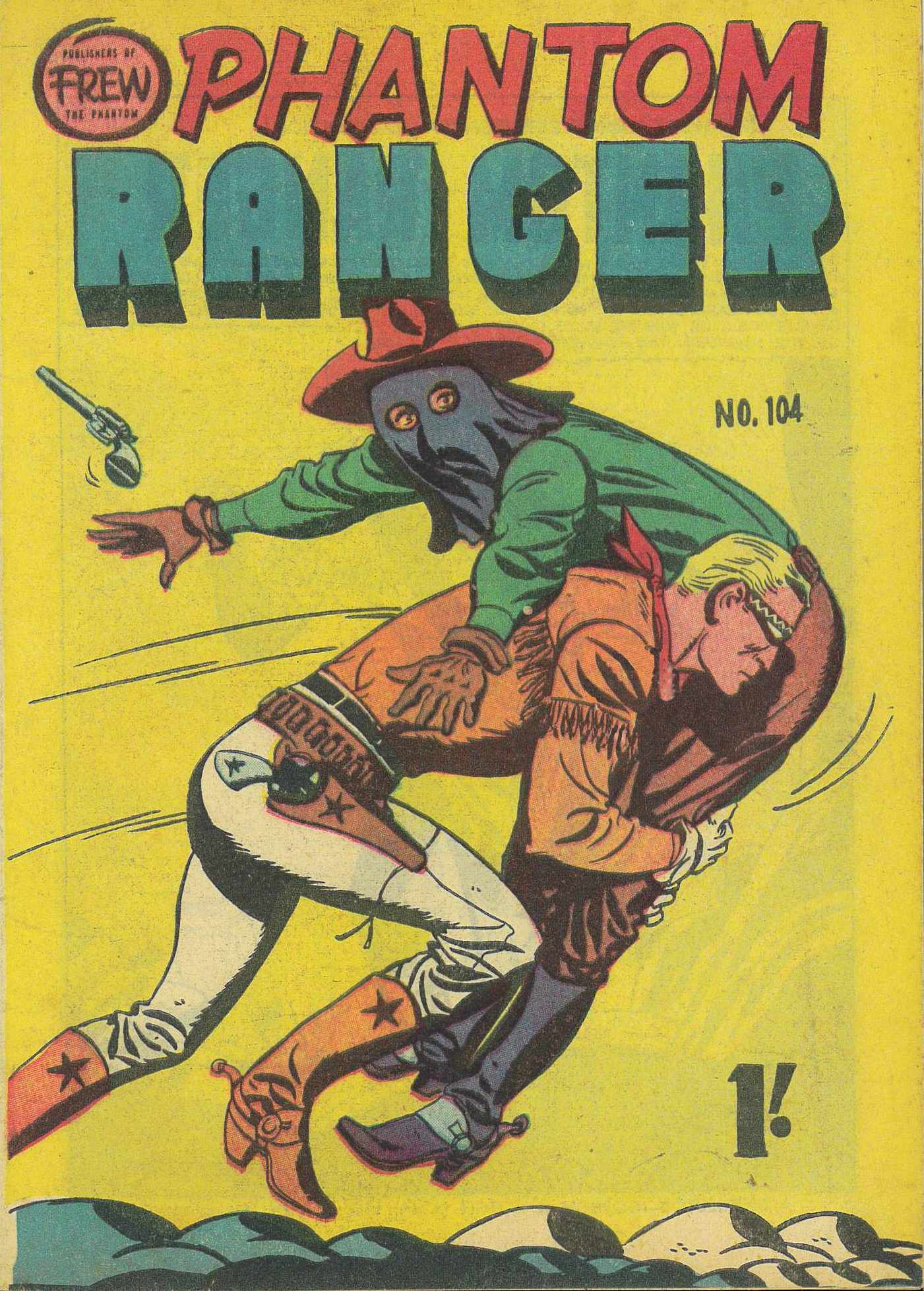 The Phantom Ranger (Frew, 1952 series) #104 ([May 1958?])