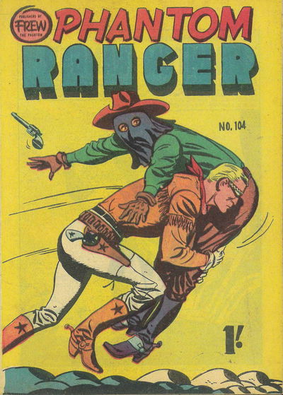 The Phantom Ranger (Frew, 1952 series) #104 [May 1958?]