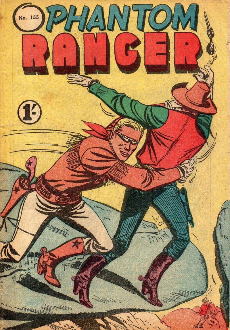 Phantom Ranger (Tricho, 1958 series) #155 ([November 1962?])