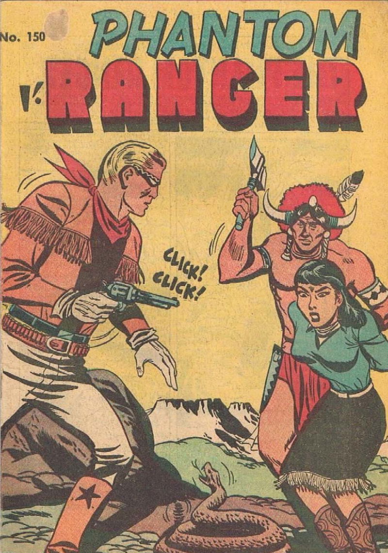 Phantom Ranger (Tricho, 1958 series) #150 ([June 1962?])