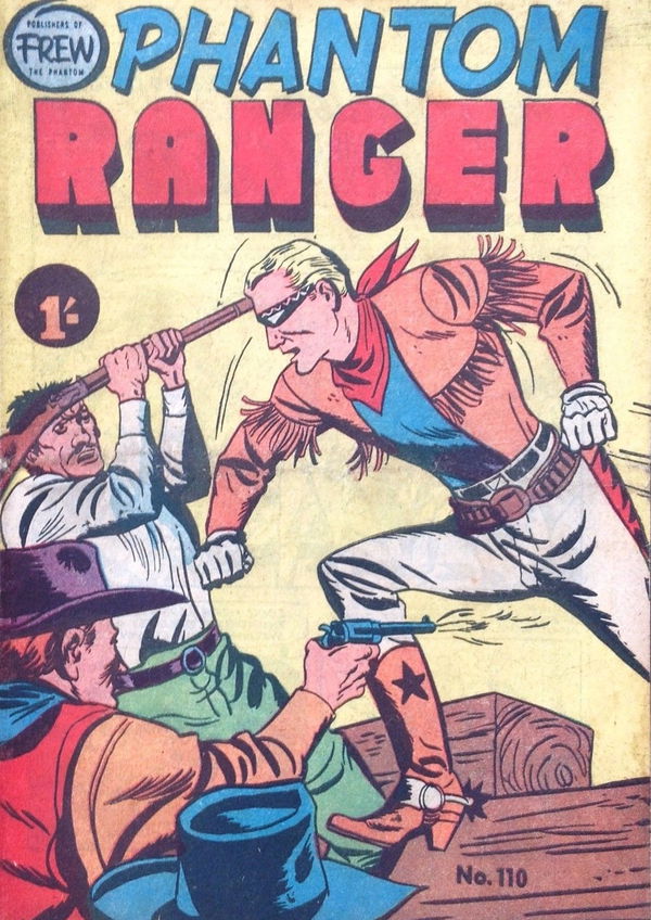 Phantom Ranger (Tricho, 1958 series) #110 ([November 1958?])