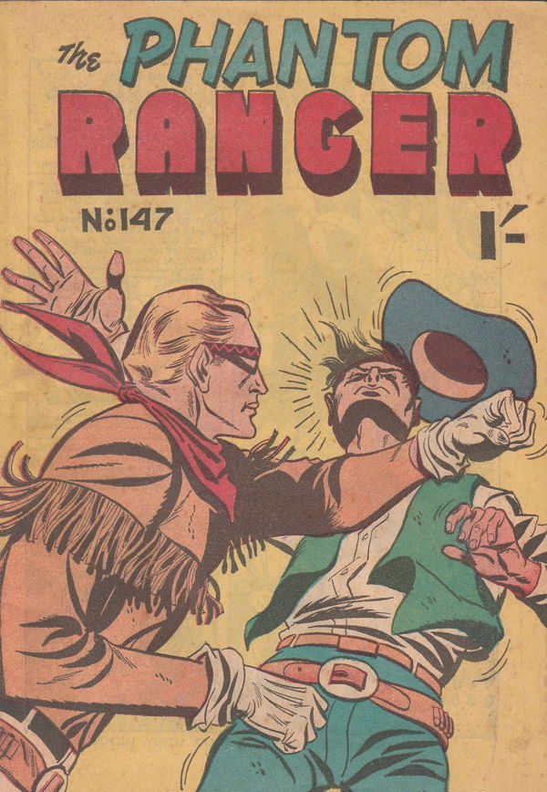 Phantom Ranger (Tricho, 1958 series) #147 ([March 1962?])