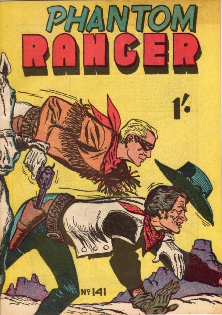 Phantom Ranger (Tricho, 1958 series) #141 ([September 1961?])