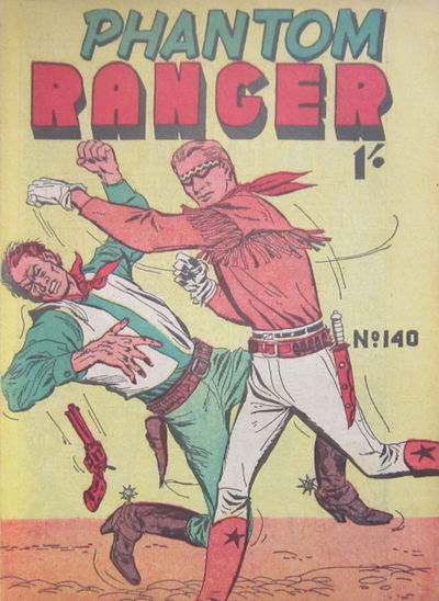 Phantom Ranger (Tricho, 1958 series) #140 [August 1961?]