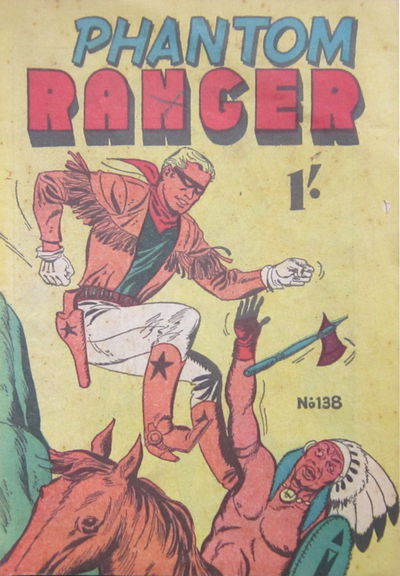 Phantom Ranger (Tricho, 1958 series) #138 [June 1961?]