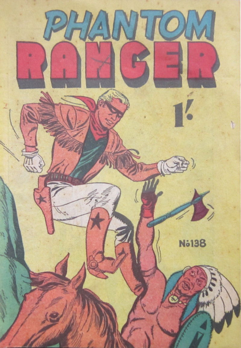 Phantom Ranger (Tricho, 1958 series) #138 ([June 1961?])