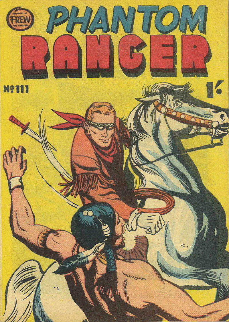 Phantom Ranger (Tricho, 1958 series) #111 ([December 1958?])