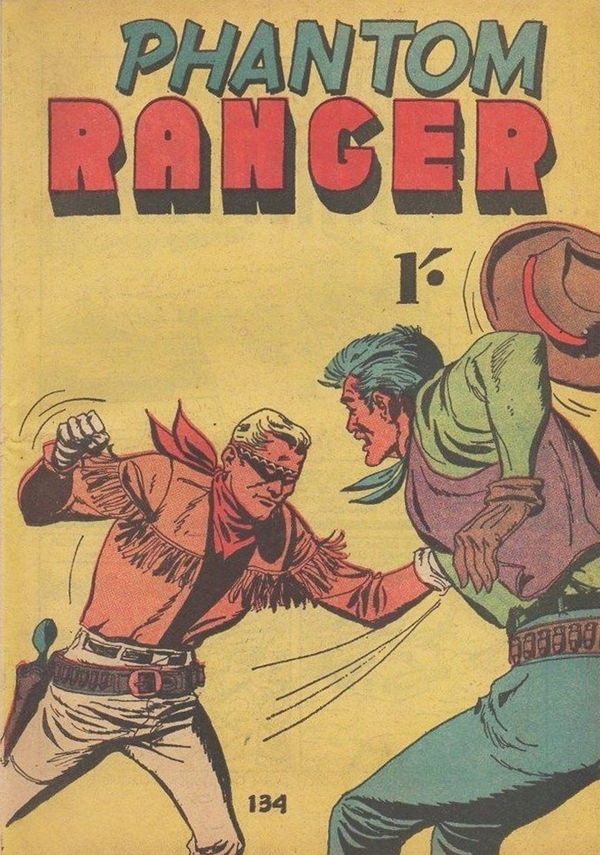 Phantom Ranger (Tricho, 1958 series) #134 ([February 1961?])